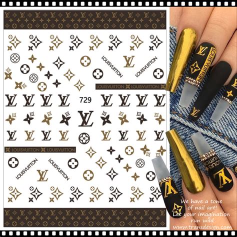 nails louis vuitton|louis vuitton nail transfer foil.